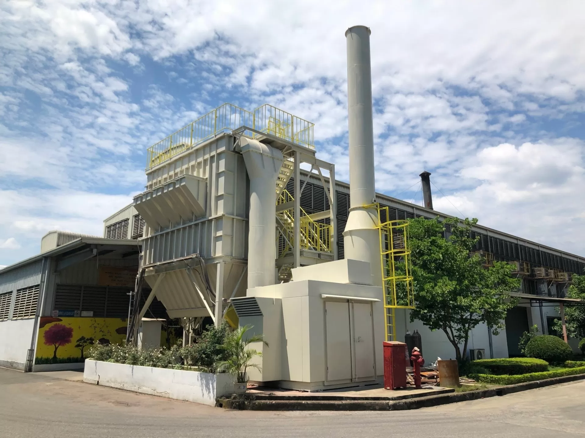 Hệ thống lọc bụi 48.000 m3/h