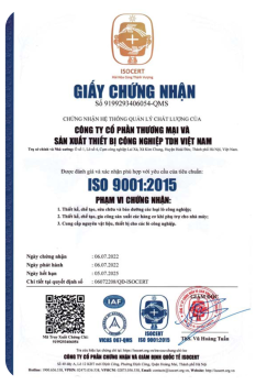 Giấy chứng nhận ISO 9001:2015
