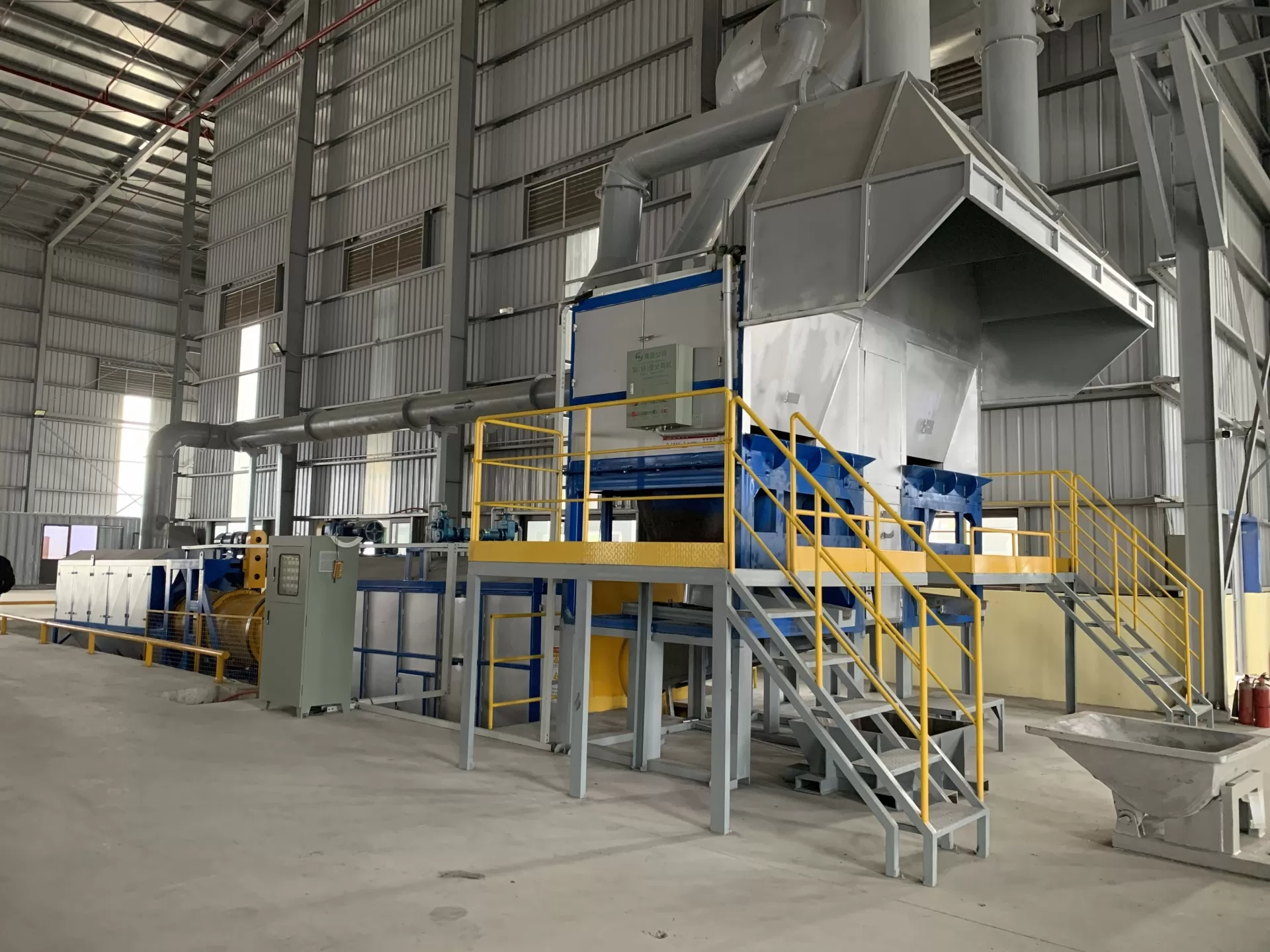 Hệ thống tách xỉ trong dây truyền tái chế