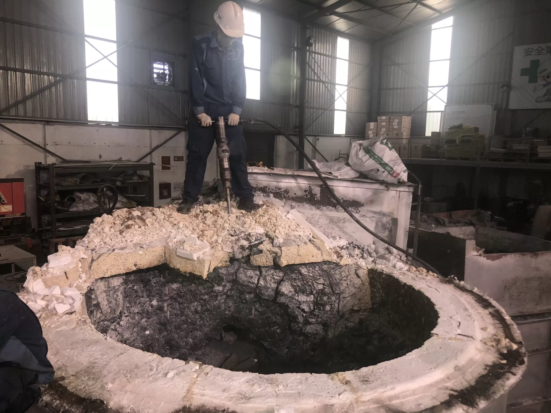 Sửa chữa lò 1.5T/h