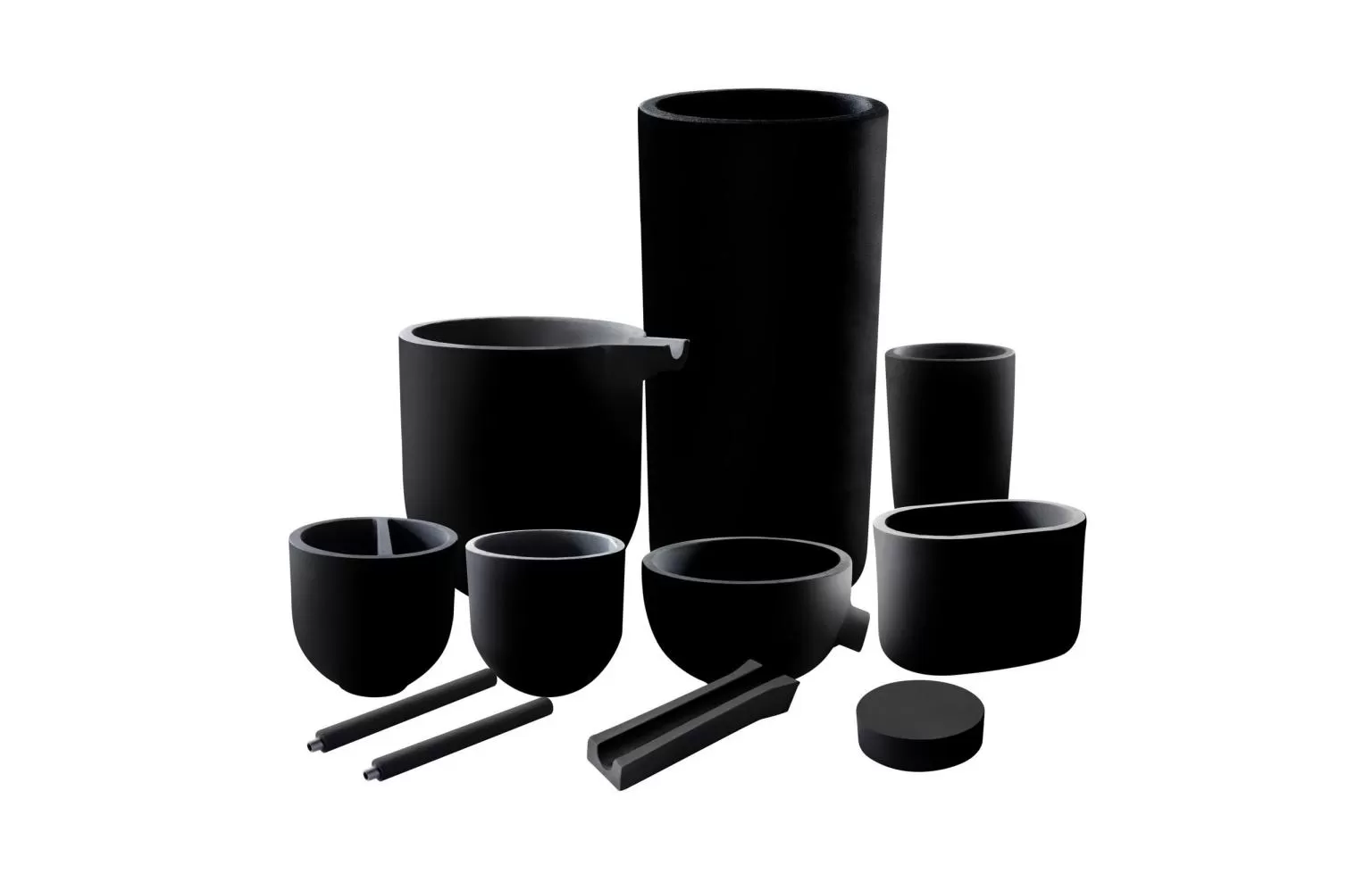 Nồi Graphite nấu kim loại